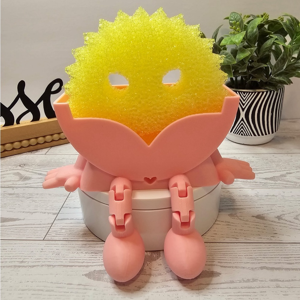 Cute Pink Scrub Mommy Holder - Picture 5 of 5